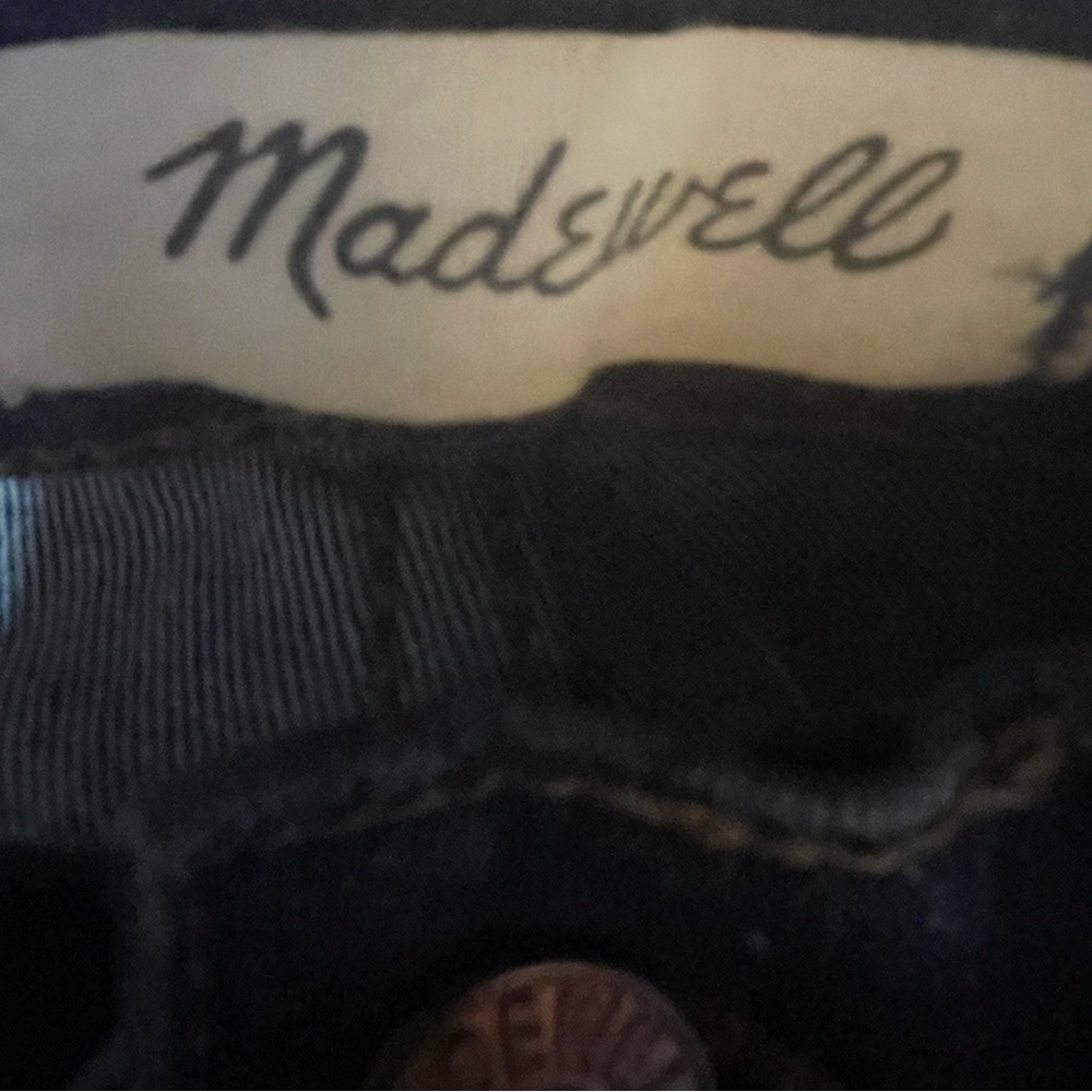 Madewell High-Rise Skinny Jeans in Blue